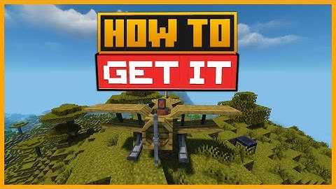 🟨 HOW to CRAFT a NORMAL PLANE in the SIMPLE PLANES MINECRAFT MOD MINECRAFT PLANES