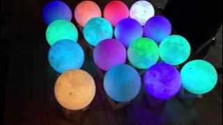 moon lamp 3d filaments