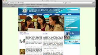 Online Enrollment Process. Addu