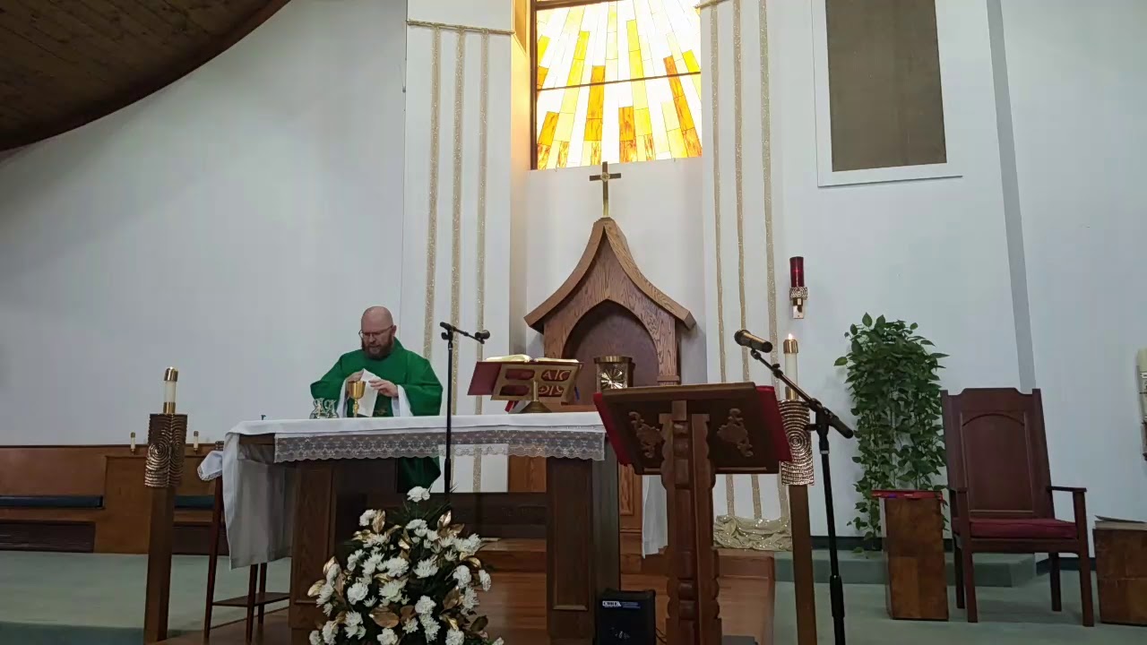 Holy Mass Saturday of the Ninth Week in Ordinary Time - YouTube