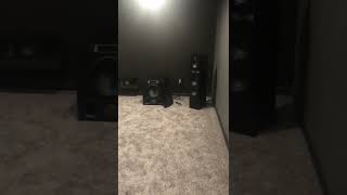 Home theater Martin Logan 60XTI and 50XTI center Dolby Atmos 7 3 4 with upgrade to 9 3 6