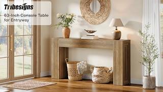 🛠️ Form Meets Function: Stunning Console Table! - JW1025
