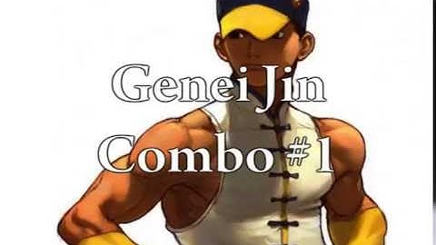 Street Fighter III: Third Strike - Basic Genei Jin Combo #1