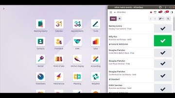 Odoo 18 Events PWA || Registration Desk Kiosk