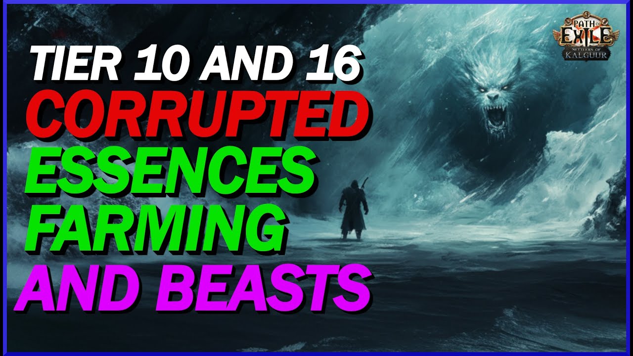 [POE 3.25] Essence Scarab of Calcification! How To Make Divines Running ...