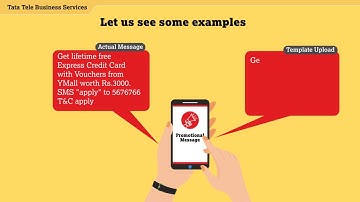 Content Template Registration on DLT Portal of Tata Tele Business Services