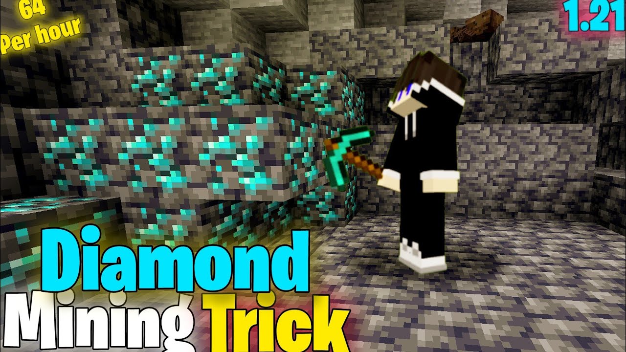 Best Way to find diamond in Minecraft Pe 1.21 🔥 - YouTube