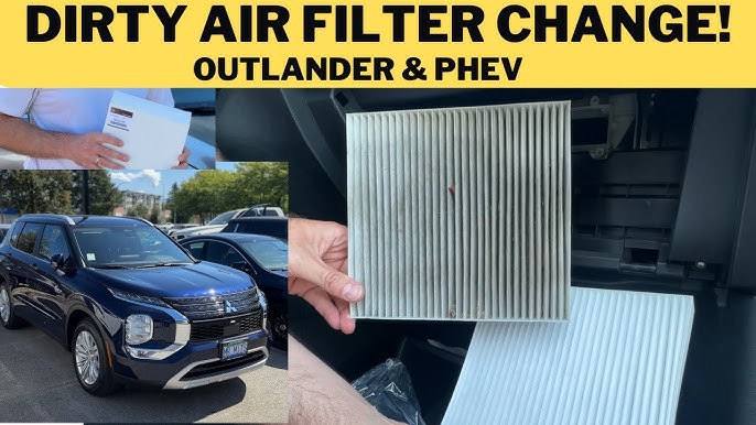 Mitsubishi Outlander Innenraumfilter / Pollenfilter wechseln