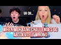 when mukbang challenges go WRONG (funny reactions)