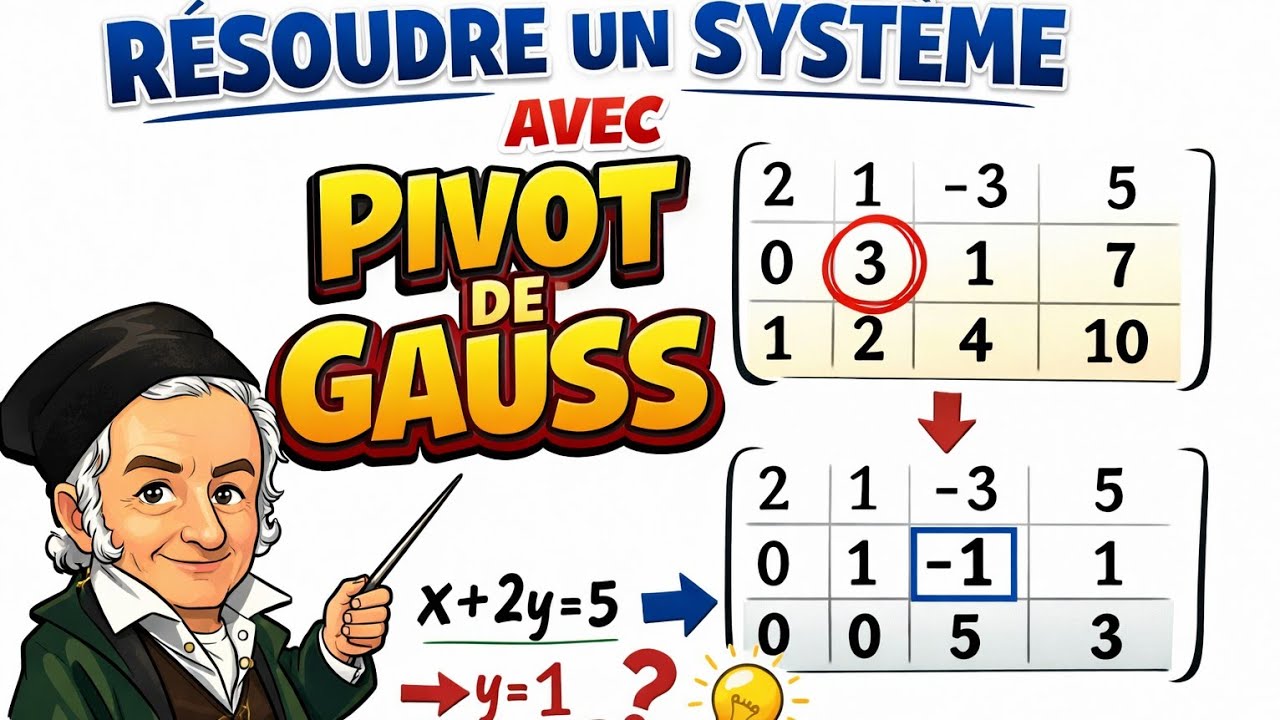 Résoudre un système linéaire avec Pivot de GAUSS