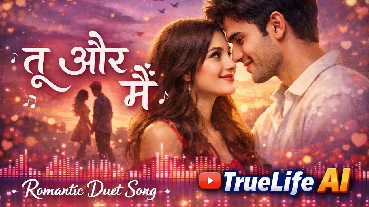 “तू और मैं”💖 title Song एक कहानी दो दिलों की जहाँ हर धड़कन बस एक दूसरे के लिए धड़कती है#CoupleVibes