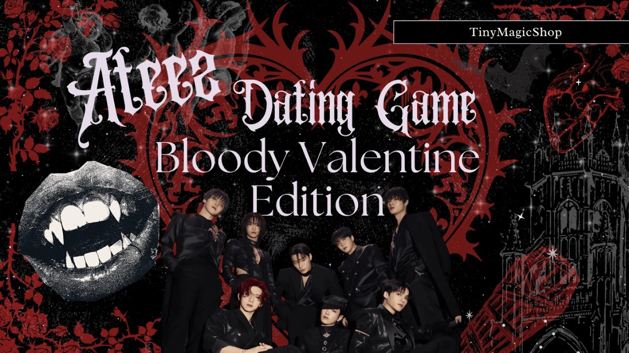 Ateez Dating Game: Vampire Valentine Edition