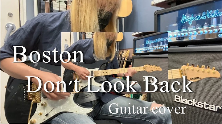 Don't Look Back Cover version - Cover performance video thumbnail
