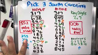 Pick 3 South Carolina | 317 Key 🔑 Digits