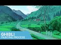 PAINTING a Ghibli Background