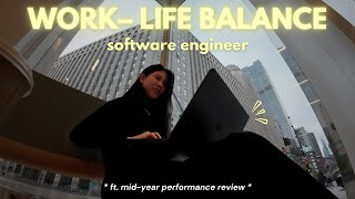 *productive* Work Week as a Software Engineer π©π»βπ» Solo Chicago Trip + Performance Review Tips