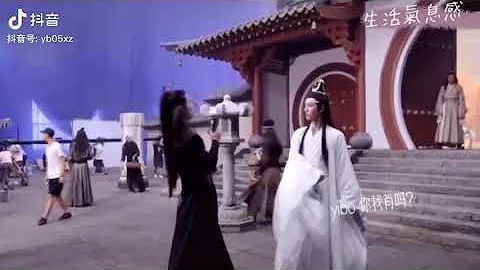 [Fancam] Wang Yibo ♡ Xiao Zhan - The Untamed BTS