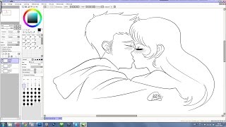 Draw a Manga Kiss in 7 Minutes Easy