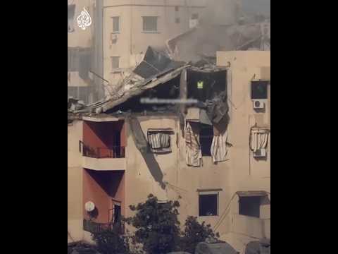 غارة إسرائيلية استهدفت أحد أحياء مدينة صيدا