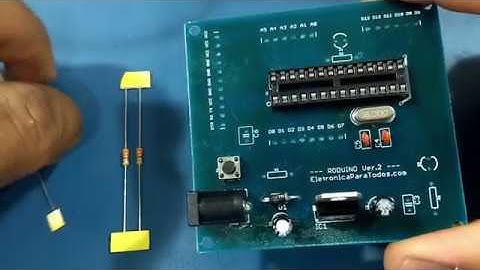 RODUINO V2 - MONTAGEM DE UMA PLACA ARDUINO STANDALONE (#roduino)