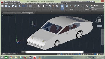 How to design a car in Autocad !! Autocad (हिन्दी) tutorial