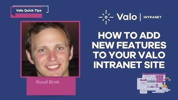 Valo #QuickTips #32 -  How To Add New Features to Your Valo Intranet Site