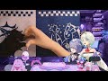 Cute Moments Bijou, Cecilia and Raora in off collab handcam livestream【Hololive 】