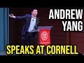 Andrew Yang Speaks at the Cornell Entrepreneurship Summit