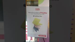 Get your MacBook Neo for as low as P44/day at 0% interest for up to 24 months.