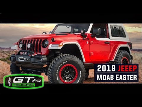 2018 Annual Moab Easter Jeep Safari Concept Vehicles