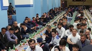 Ramadan Iftar in Azerbaijan | افطار جماعي في اذربيجان