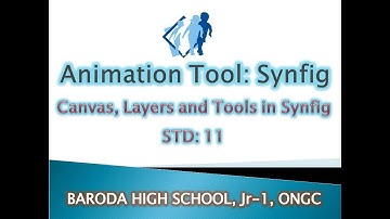Tools and layers in Synfig - STD 11