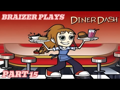 [15] Letu0027s Play: Diner Dash: Sizzle u0026 Serve - (Level 37 ~ 39)