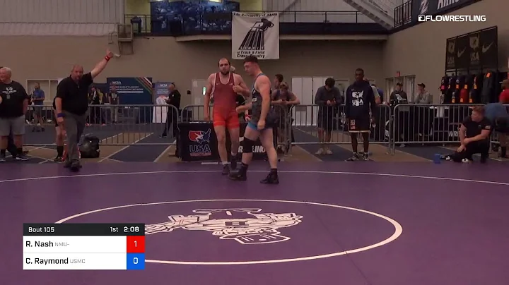 97 Kg Round Of 16 Roy Nash NMU OTS Vs Carson Raymo...