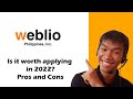 Is it worth applying in weblio this 2022 pros and cons  application process 2022