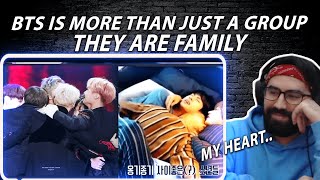 BTS IS NOT A GROUP, BTS IS A FAMILY - How BTS members love each other(Try Not To Cry) | Reaction