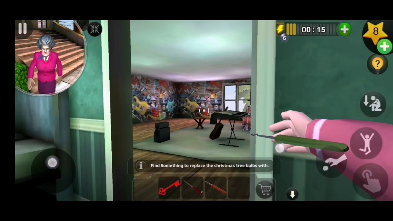 Scary teacher 3D - Christmas Debacle! (Valentine's chapter)