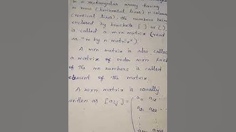 Engineering Mathematics II - MA8251(Unit 1 - Matrices) - Important Two Marks.