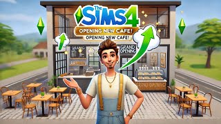 Opening New Cafe ☕🔥(Businesses &amp; Hobbies) || The Sims 4 Hindi Gameplay #10