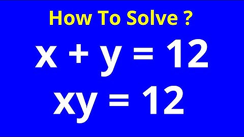 Japanese | Can You Solve This ? | Nice Math Olympiad Question | X=?, Y=?