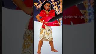 #moana #disneyprincess #moanatransformation #procreate #fashion #cartoonideas #shorts #christmas