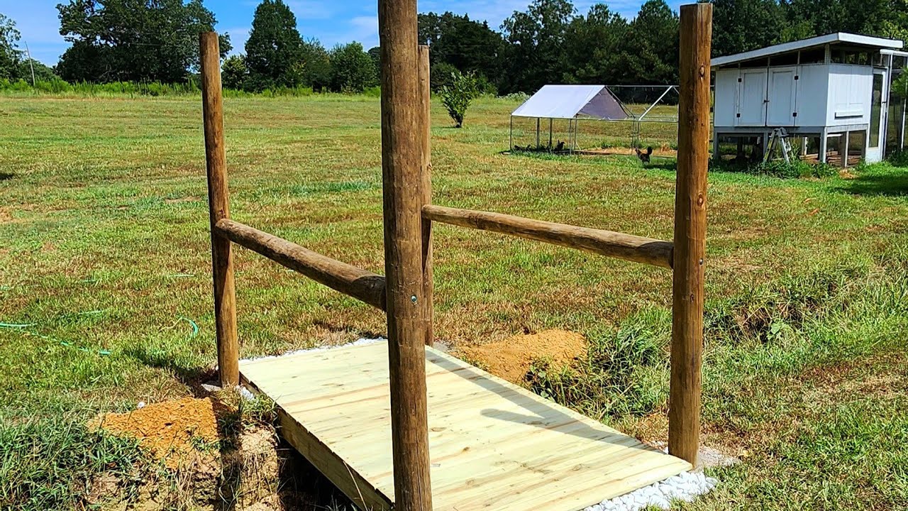Building a bridge on the Homestead finishing up? - YouTube