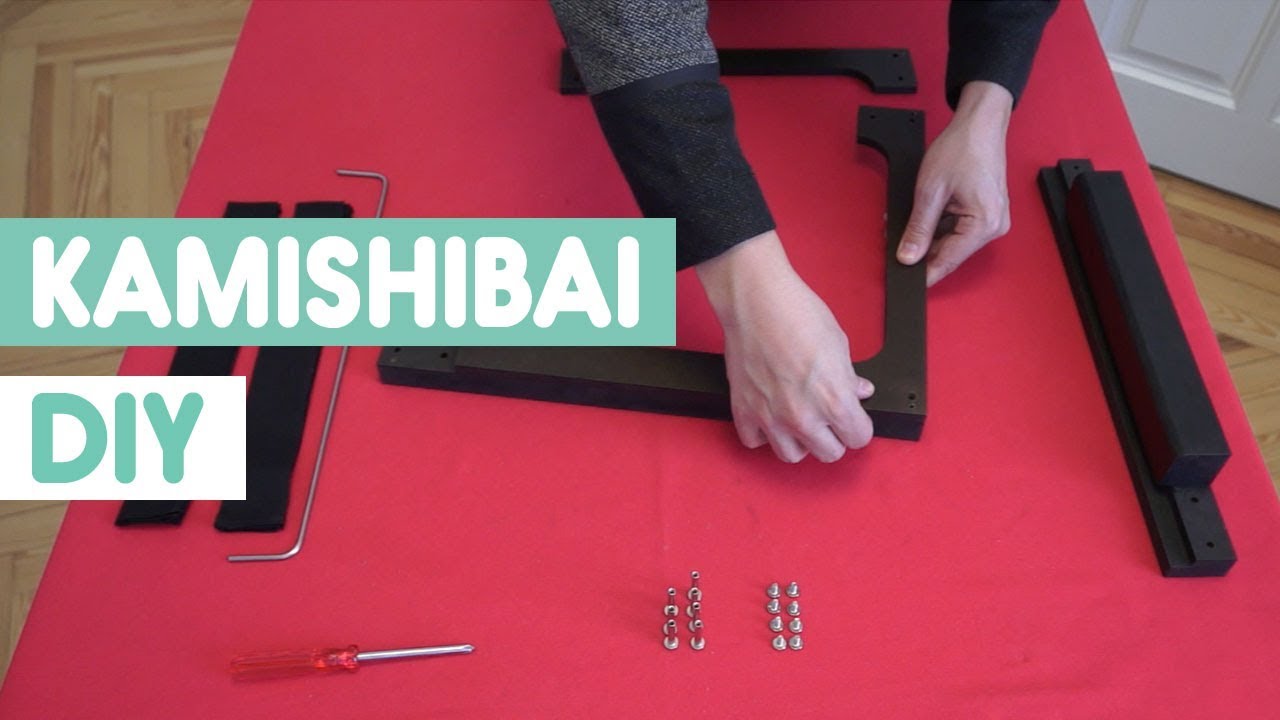 Cómo hacer un Kamishibai DIY en madera - YouTube