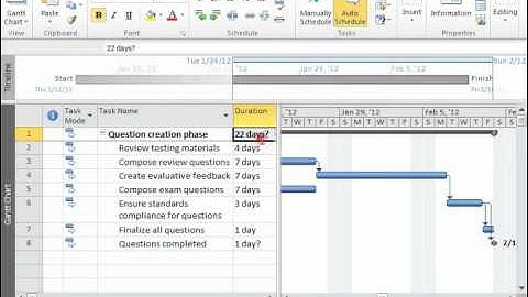 Project 2010 Tutorial Using Phases & Summary Tasks Microsoft Training Lesson 3.6