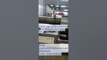 Belling Machine Commissioning,PVC pipe making machine,pipe socketing machine,tube extrusion machine