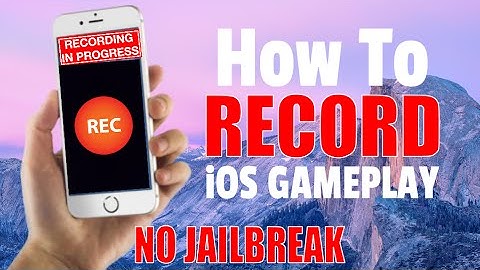 RECORD YOUR SCREEN on iOS 10 [NO JAILBREAK] (iPhone, iPad, iPod Touch) FAST and EASY!