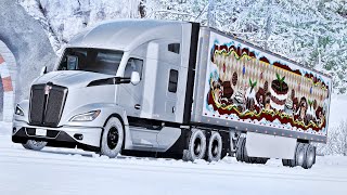 Winterland in the T680 Next Gen! | American Truck Simulator