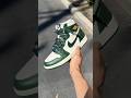 I WISH THESE CAME IN BIGGER SIZES! #womens #jordan1 #newshoes #snkrs #green