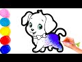 Bolalar uchun It rasm chizish/Drawing Dog for children/Рисование Собака для детей