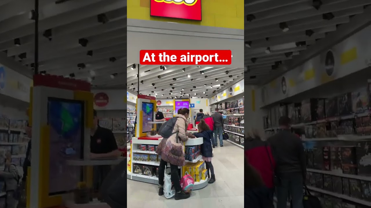 LEGO store at the airport! 